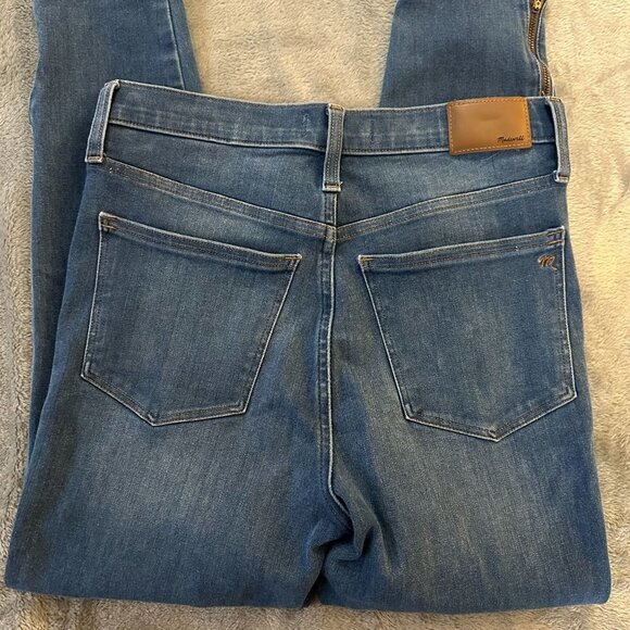 Madewell Roadtripper Jeggings Side Zip Jeans Women's size 28 Skinny - Picture 8 of 8